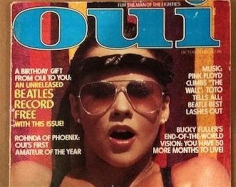 linda blair oui magazine|Oui (Linda Blair, October 1982) Single Issue Magazine